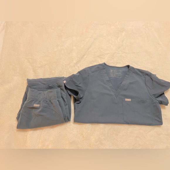 Figs Scrub bottoms XS in Dark Harbor - Picture 8 of 8